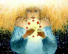 Yvaine, the fallen star, from Neil Gaiman and Charles Vess' <em>Stardust: Being A Romance Within The Realm of Faerie.</em>