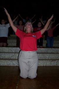 Despite suffering from rheumatoid arthritis, Judi Beard still teaches dancing.