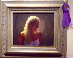 "Light of an Ancient Sun," an egg tempera by Jeff Chapman-Crane of Eolia, Ky.,  was the "People's Choice-Best In Show Award" at the 2007 Virginia Highlands Festival Juried Fine Art Show. 
