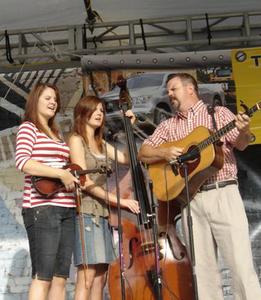 Members of the Minton Family performing in June.