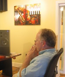 Mark Hagerling in his studio.