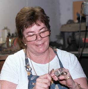 Patty Nickels in her Florida studio.