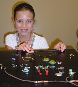 Sierra McMillan sells her jewelry at the Swallowtail Restaurant, the Virginia Highlands Festival and the Washington County Fair, all in Abingdon.