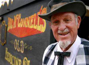 The late Doc McConnell was best known for his "medicine show." (Contributed photo)