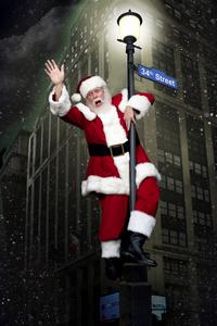 "Miracle on 34th Street" at Barter Theatre in Abingdon features Rick McVey as Santa Claus.