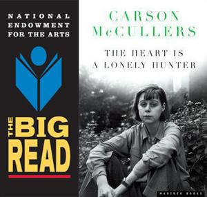 <em>The Heart is a Lonely Hunter</em> by Carson McCullers is the focus of a series of Big Read events.