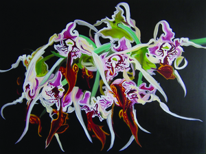 "Goblin Orchids" by Leila Cartier.