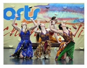 The Chattanooga Ballet performs during Arts Advocacy Day on Nashville's Legislative Plaza.