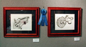 "Grandpa's Fiddle I" and "Grandpa's Fiddle II" by Jarius Gilliam of Kingsport, Tenn.