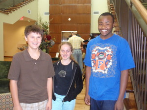 Avery Deakins of Johnson City, and Claire Morison and Isiah Porter, both of Bristol, Va., attended Michelle Obama's "Country at the White House" music workshop featuring Alison Krauss and Brad Paisley.