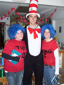 During a previous America Reads event, ETSU tutors dressed as Dr. Seuss characters.
