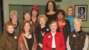 Local honorees are (front row, from left), Quinn Hawkesworth, Jane Morison, Bonnie Elosser, Merry Jennings, (middle row) Heidi McElroy, Amanda Aldridge, Charlotte Parsons, Nancy Johnson, (back row) Anndrena Belcher, Cornelia Kodkani-Laemmli and Michele Plescia. Not pictured: Barbara Kingsolver.