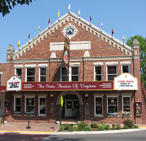 Barter Theatre was chosen as one of the "treasures" in Abingdon., Va.