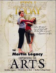 <em>ETSU Today</em> magazine honors Mary B. Martin's legacy for the arts. (Credit: Absolute Communications) 