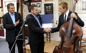 Dwayne Anderson is the winner of ETSU's first Leon Kiser Scholarship. (Andre Teague/Bristol Herald Courier)