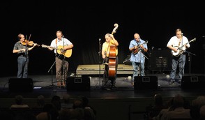Local band Duty Free plays a tribute to Tennessee Ernie Ford at the Paramount Center for the Arts.