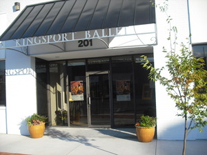 The Kingsport Ballet new quarter are located on the corner of Market and Cherokee streets.