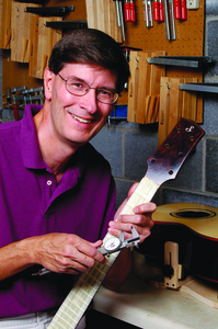 Gerald Sheppard in his workshop. Photo by Jeff Sturgill