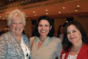 From left: Ann Smith, Tennessee Arts Commission (TAC) member from Johnson City; Anne Pope from Kingsport, TAC's new executive director; and Ellen Hays, TAC chair from Chattanooga.