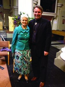 Ann Holler and Craig Combs were recently featured in a concert in London, England. 