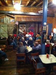 The Jonesborough General Store hosts an open mic bluegrass night open to anyone who wants to participate free of charge. 