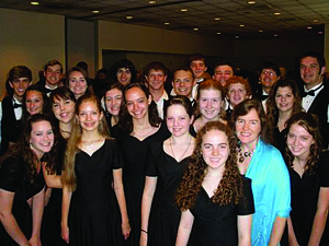 The Highlands Youth Ensemble at Carnegie Hall.