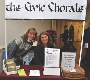 Smiling faces welcomed the audience to The Civic Chorale's performance of "The Messiah."