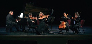 The Paramount Chamber Players (Craig Combs is at the piano.)