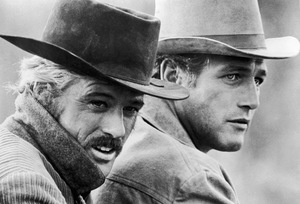 Robert Redford and Paul Newman star in "Butch Cassidy and the Sundance Kid" to  be shown at the Damascus branch library.