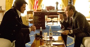 "Elvis and Nixon" is shown at the Abingdon Cinemall Sept. 19 and 20. The film stars Academy Award nominee Michael Shannon as Elvis Presley and two-time Academy Award winner Kevin Spacey as Richard Nixon. 