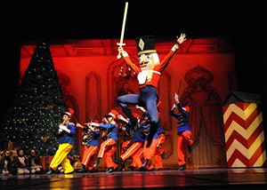 The Nutcracker dances in The Highlands Ballet Company's production of "The Nutcracker."
