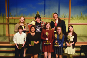  Young Playwrights Festival recognized regional high school students for writing outstanding original plays.