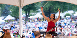  The Symphony is under the direction of Conductor Cornelia Laemmli Orth, a native of Switzerland, in her 11th season as music director of Symphony of the Mountains. 