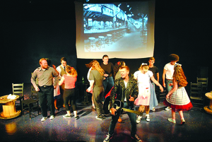 Kerry Morton in his role as Chad in "All Shook Up."