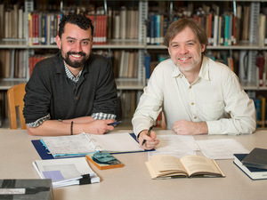 Hill and Graves are transcribing and chronologically ordering the manuscripts of Ageeâ€™s poetry.