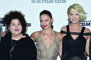 Adriana Trigiani, Ashley Judd and Jenna Elfman who worked on â€œBig Stone Gapâ€ together.