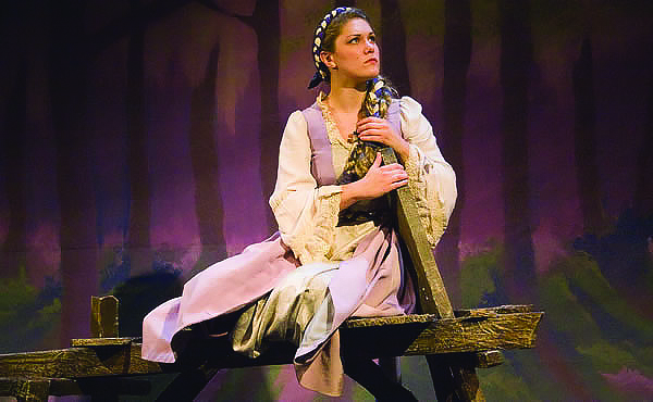 Emelie Faith Thompson as "Rapunzel"