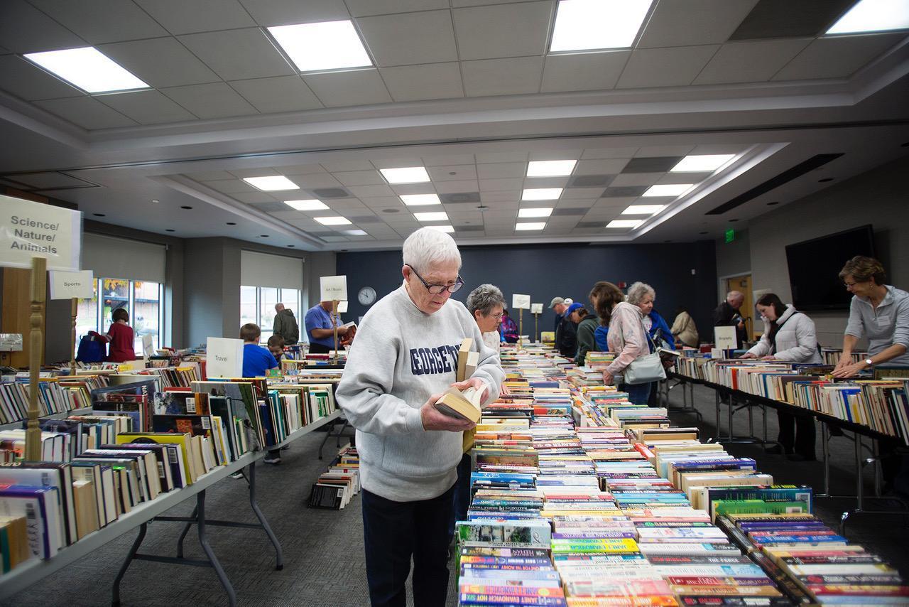 In addition to the Saturday and Sunday sales, Friends of the Library members are invited to the Special Preview Book Sale Friday, Oct. 25 .