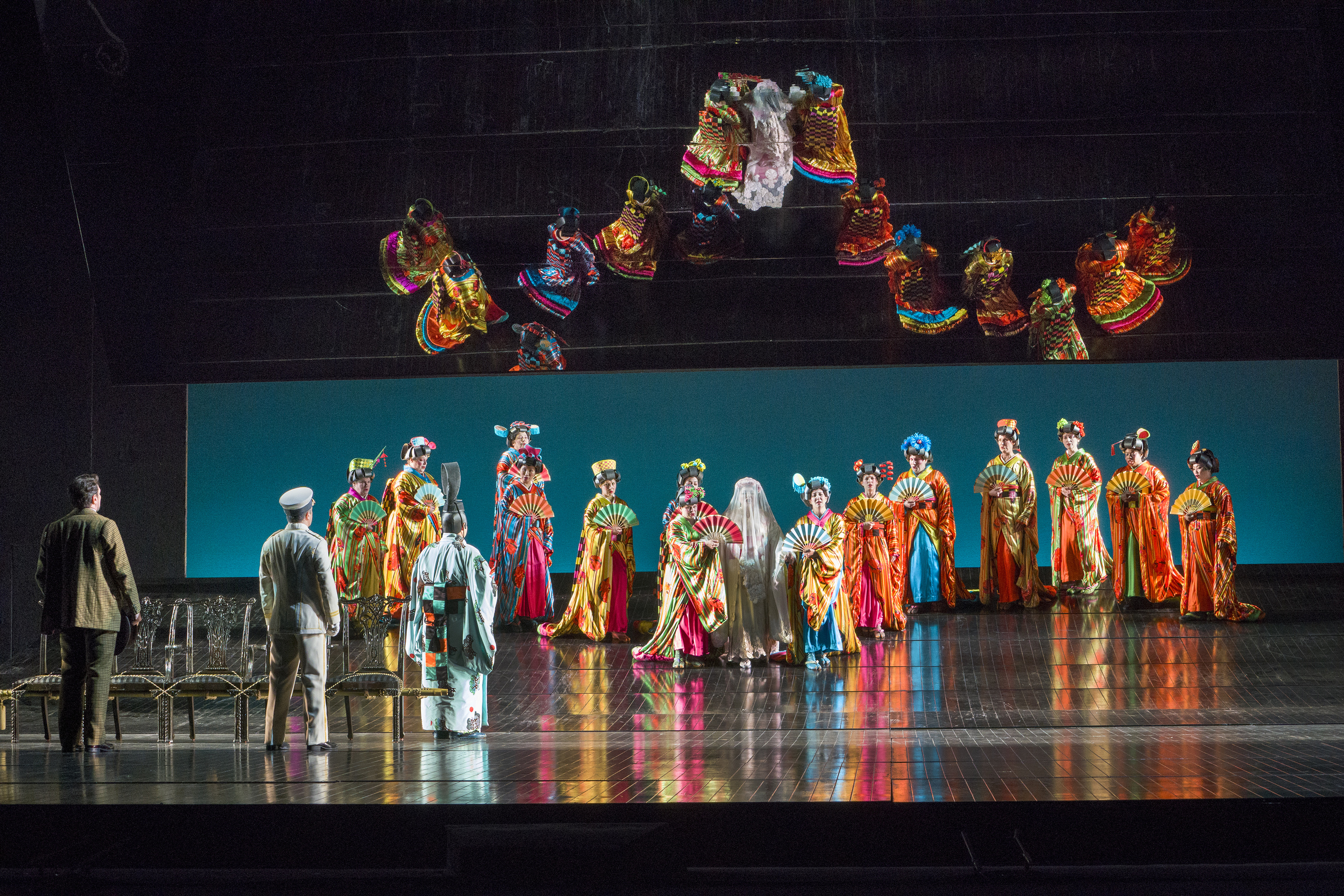 Hui He as Cio-Cio-San in Puccini's "Madama Butterfly."  Photo: Richard Termine / Met Opera