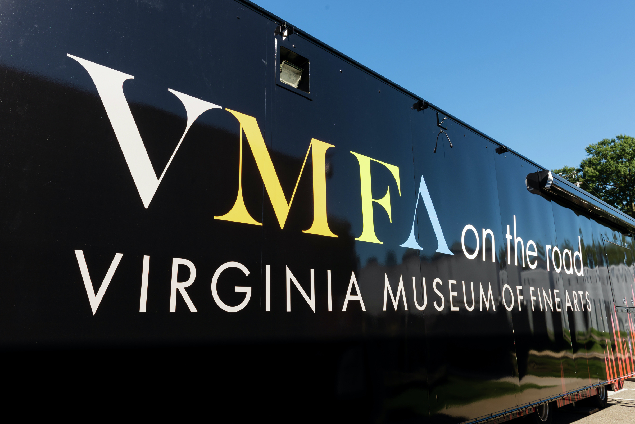Photo by David Stover Â© Virginia Museum of Fine Arts. The VMFA Artmobile, October 2018
