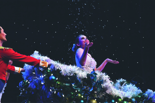 A scene from "The Nutcracker" by Highlands Ballet.