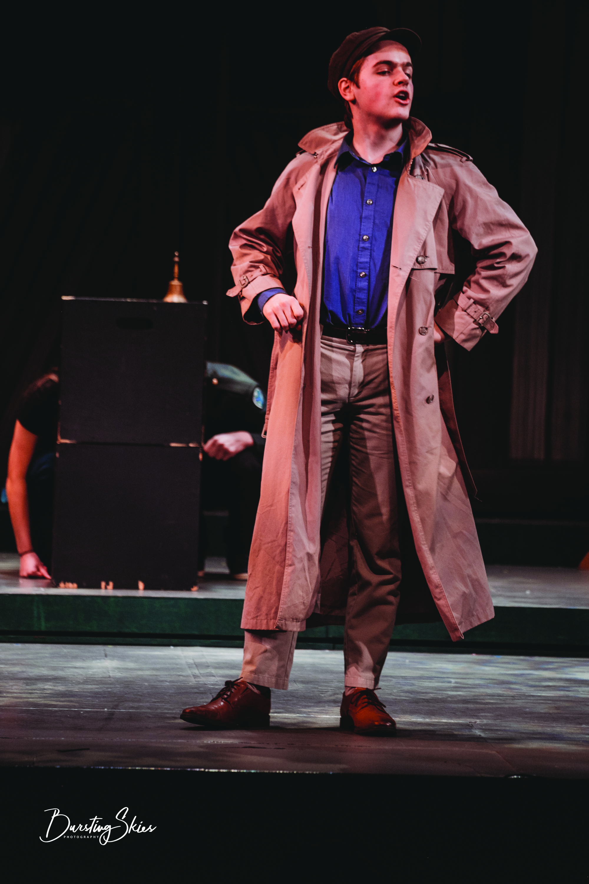 Nick Meredith in the Barter Youth Academy's production of  'Around the World in 80 Days' (photo by Danielle Bullen)