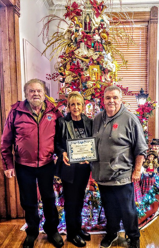 Festival of Trees winner -- First Place: "Here We Come A-Caroling"- LifeCare Ambulance Service, Wise, Virginia.