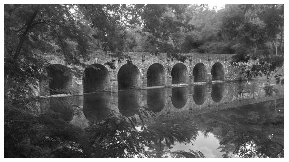 Arched Bridge by Mark Williams