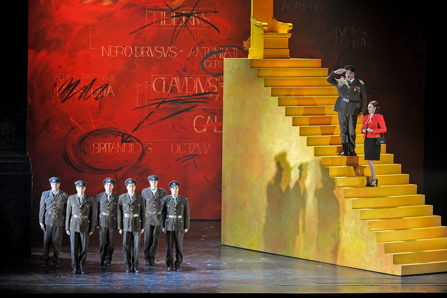 A scene from Handel's "Agrippina." Photo: Antoni Bofill / Barcelona's Liceu