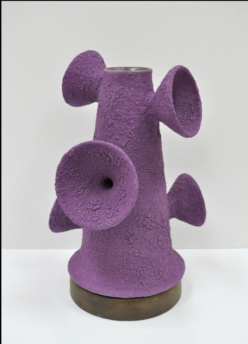 Virginia Scotchie, Object Maker Series, 2020, glazed stoneware. Asheville Art Museum. © Virginia Scotchie
