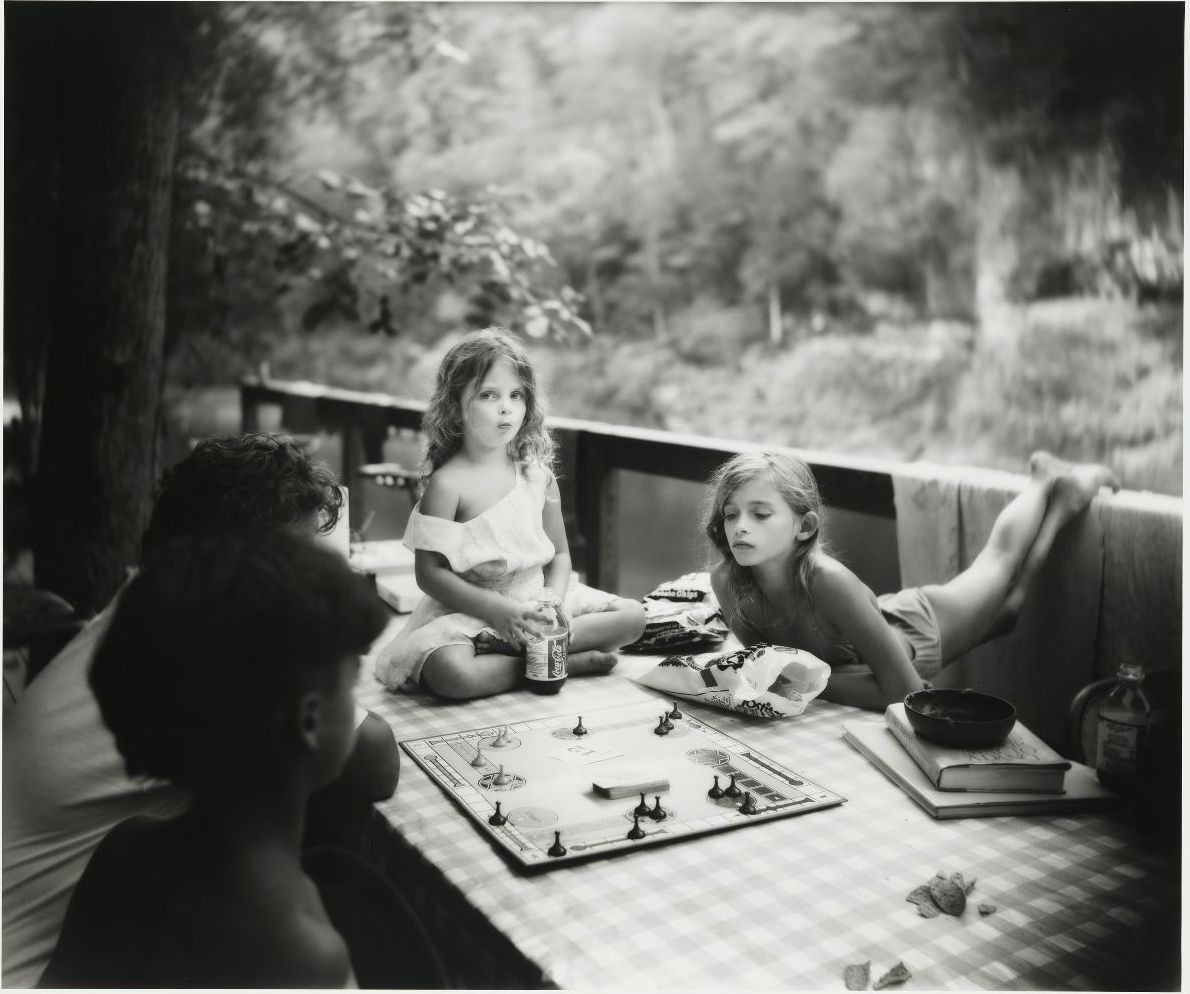 Sally Mann, Sorry Game, 1989, gelatin silver print, image: 19 ??? × 23 ???? inches, sheet: 19 15??? × 23 13??? inches. Whitney Museum of American Art, New York. © Sally Mann, image courtesy Whitney Mu