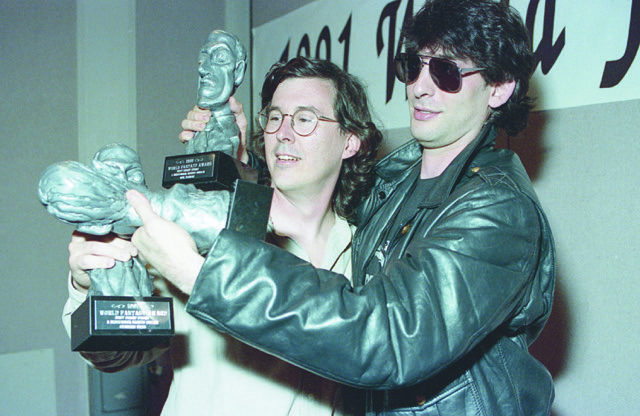 Charles Vess and Neil Gaiman (photo by Beth Gwinn)