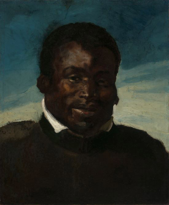 Portrait of an African Man, 1819, Théodore Géricault (French, 1791–1824), oil on canvas. Adolph D. and Wilkins C. Williams Fund by exchange, Gift of the Estate of John E. Stone in memory of Nell C. (N