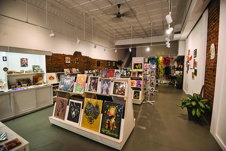 Holler House offers a wide range of Appalachian art